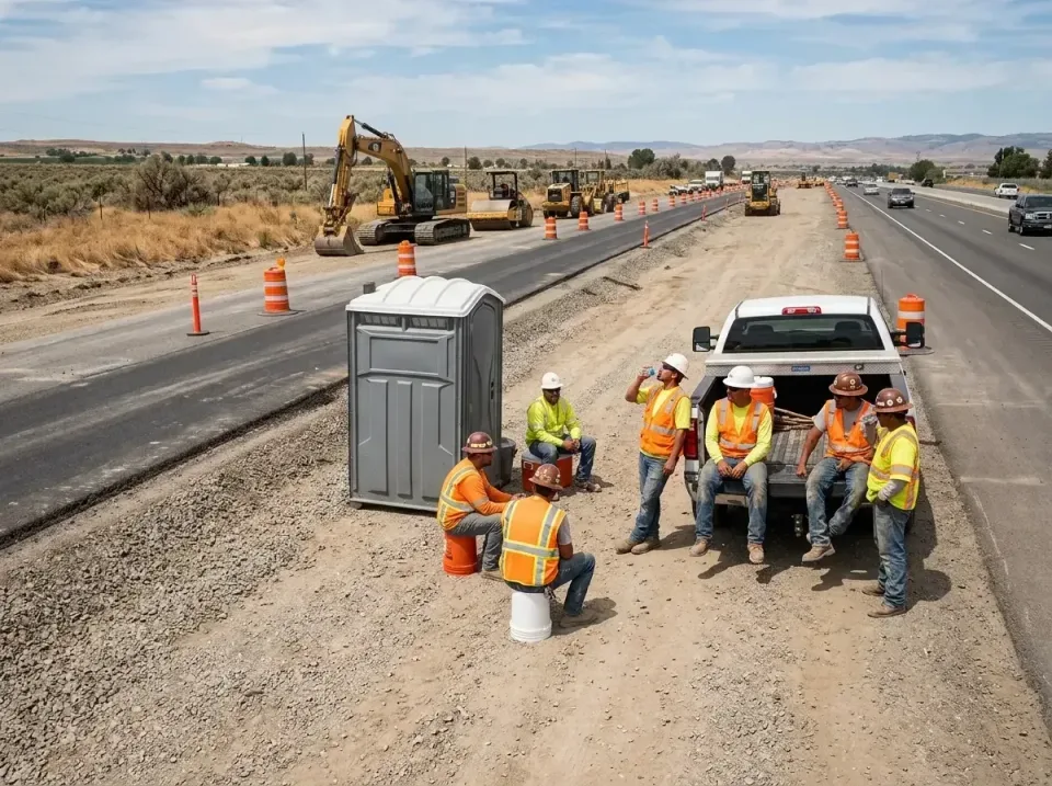 highway-road-construction-crew-007 — frequently asked questions, Porta Potty and Restroom Rentals in Port Vue, PA